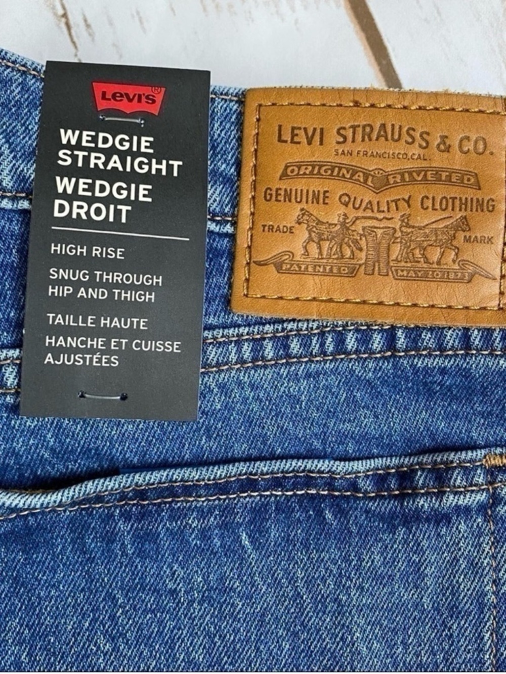 Levi’s Premium‎ Wedgie Straight Jeans Size 30 x 26